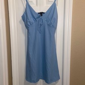 Forever 21 baby blue knit dress